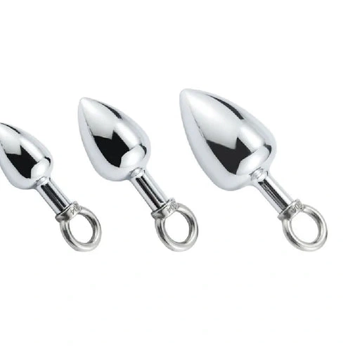 Anal Hooks Cock Set Anal DiscreetChoice Stainless Steel with Hook Ring 4663 1013